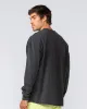 Alpha Oversized Mens Long Sleeve - Washed Black sold by Muscle Nation