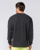 Alpha Oversized Mens Long Sleeve - Washed Black sold by Muscle Nation