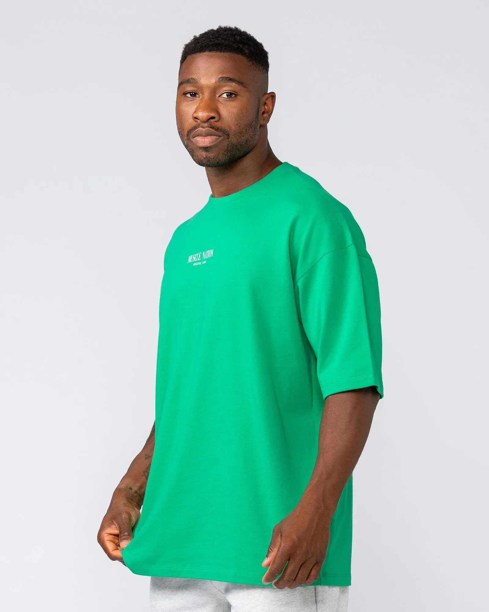 Weekender Oversized Tee - Clover sold by Muscle Nation product image thumbnail 2