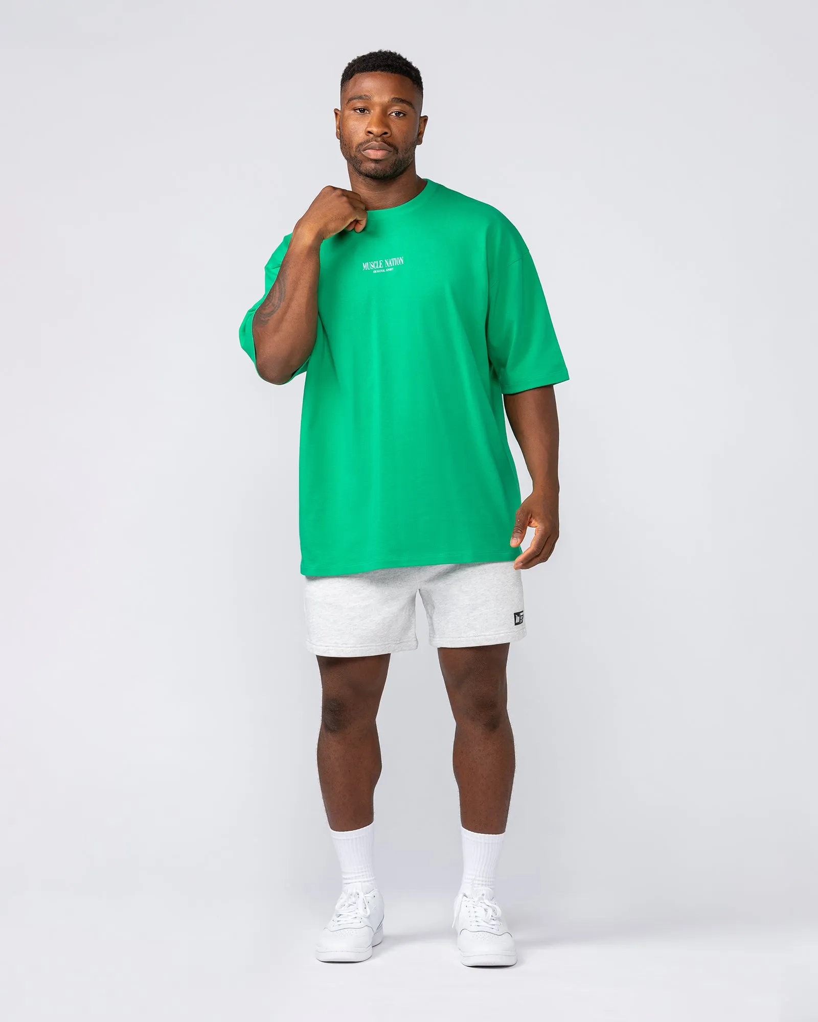 Weekender Oversized Tee - Clover sold by Muscle Nation product image thumbnail 5