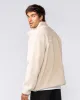 Staple Sherpa Zip Through Jacket - Cream sold by Muscle Nation