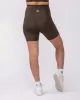 Maternity Everyday Pocket Bike Shorts - Deep Brown sold by Muscle Nation