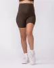 Maternity Everyday Pocket Bike Shorts - Deep Brown sold by Muscle Nation