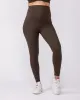 Maternity Everyday Pocket Leggings - Deep Brown sold by Muscle Nation