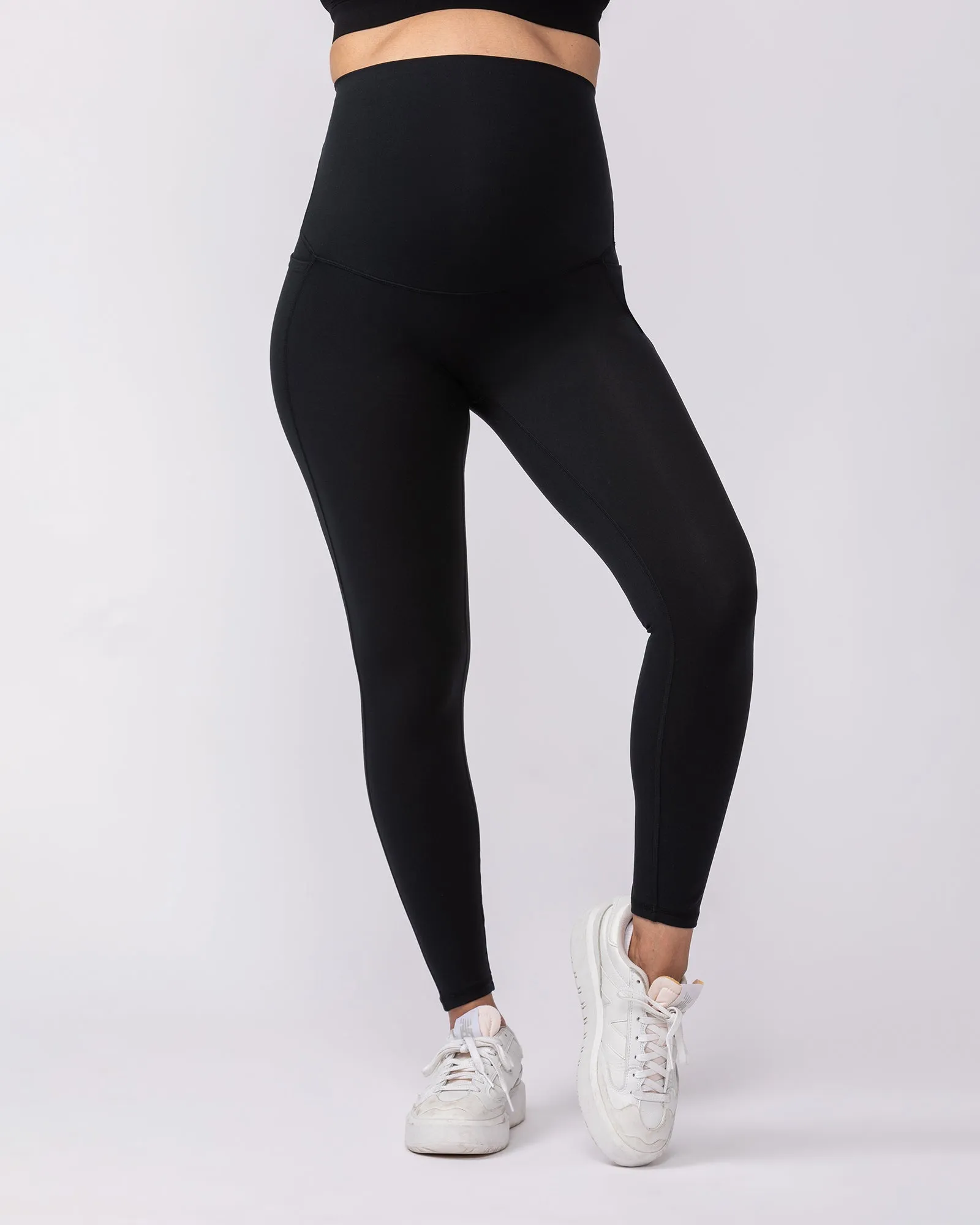 Maternity Everyday Pocket Leggings - Black sold by Muscle Nation product image thumbnail 3