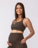 Maternity Aura Bra - Deep Brown sold by Muscle Nation
