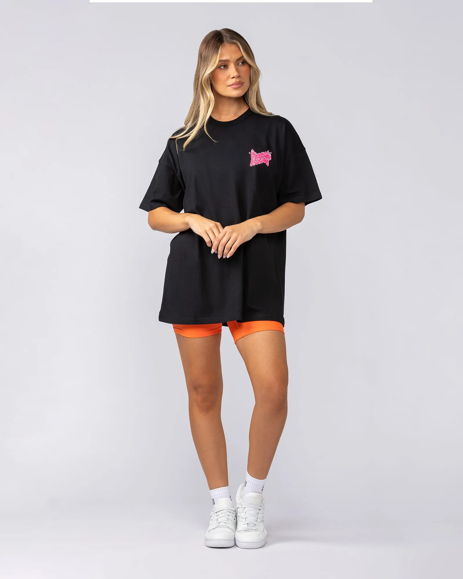 Flamin' Dice Oversized Tee - Black sold by Muscle Nation product image thumbnail 5