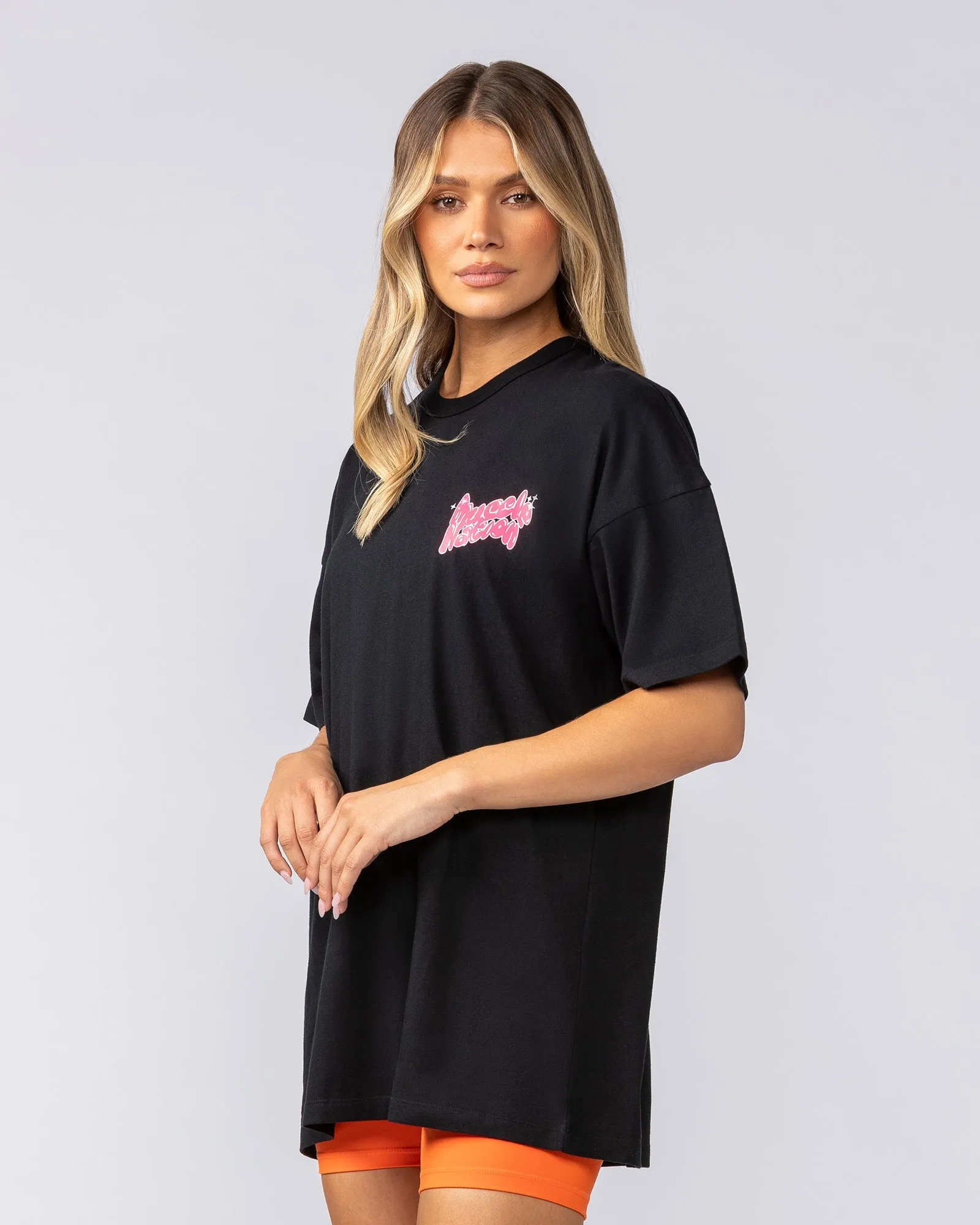 Flamin' Dice Oversized Tee - Black sold by Muscle Nation product image thumbnail 3