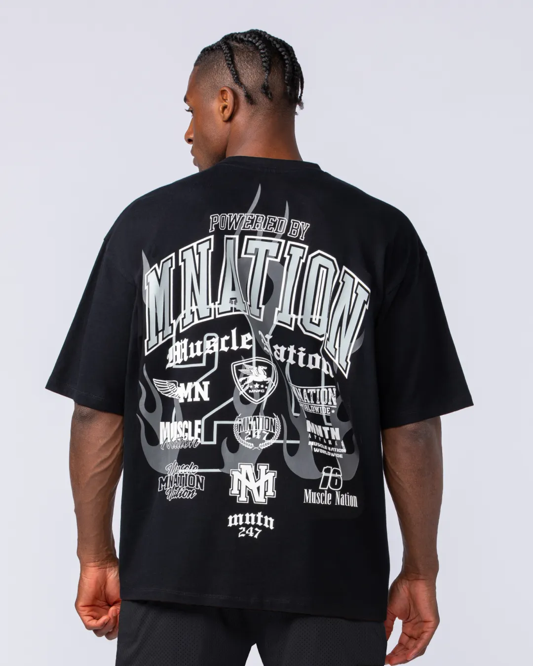 Beast Mode Oversized Tee - Black sold by Muscle Nation