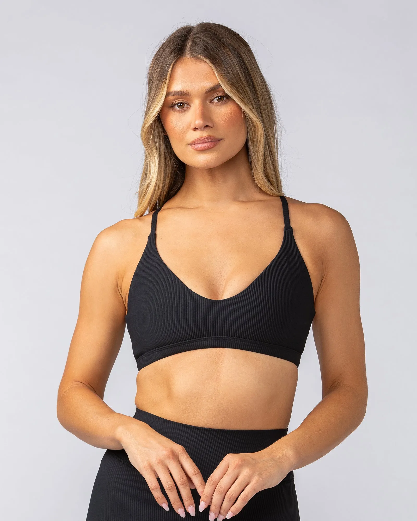 Fantasy Rib Bralette - Black sold by Muscle Nation product image thumbnail 2