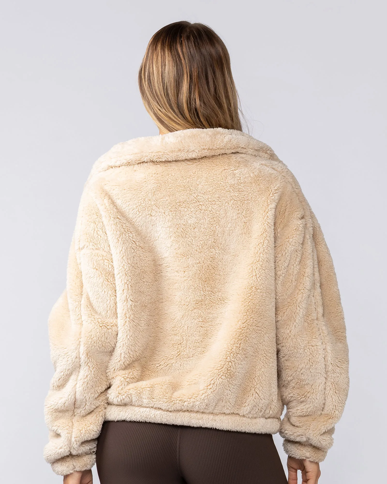 Toasty Teddy Pullover - Sesame sold by Muscle Nation product image thumbnail 5
