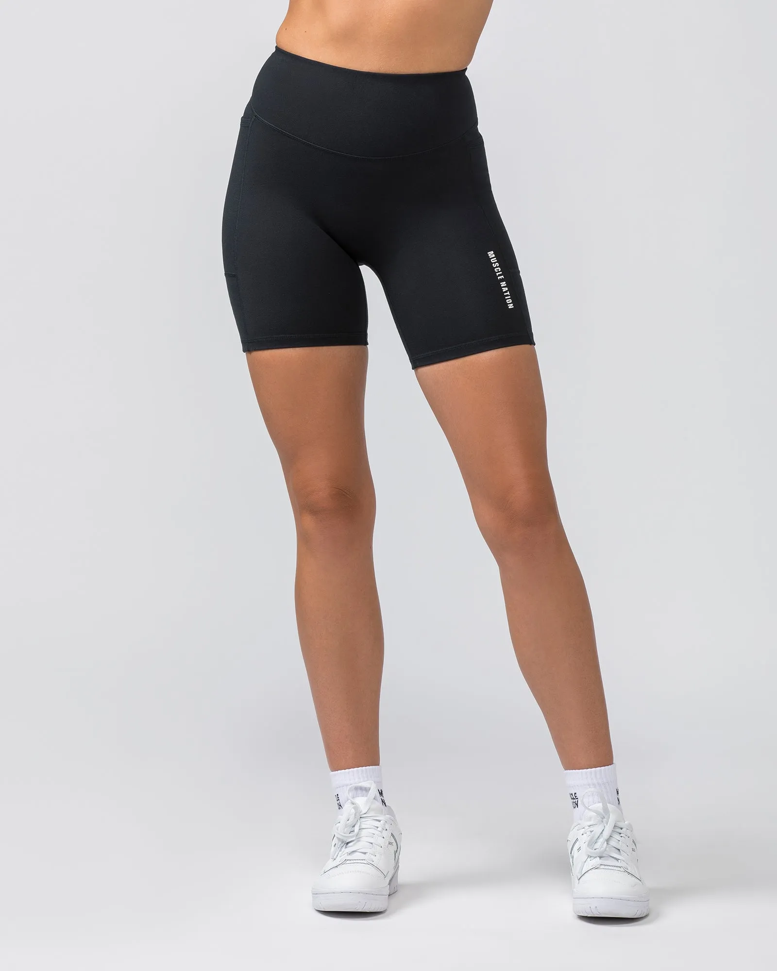 Everyday Pocket Bike Shorts - Black sold by Muscle Nation product image thumbnail 2