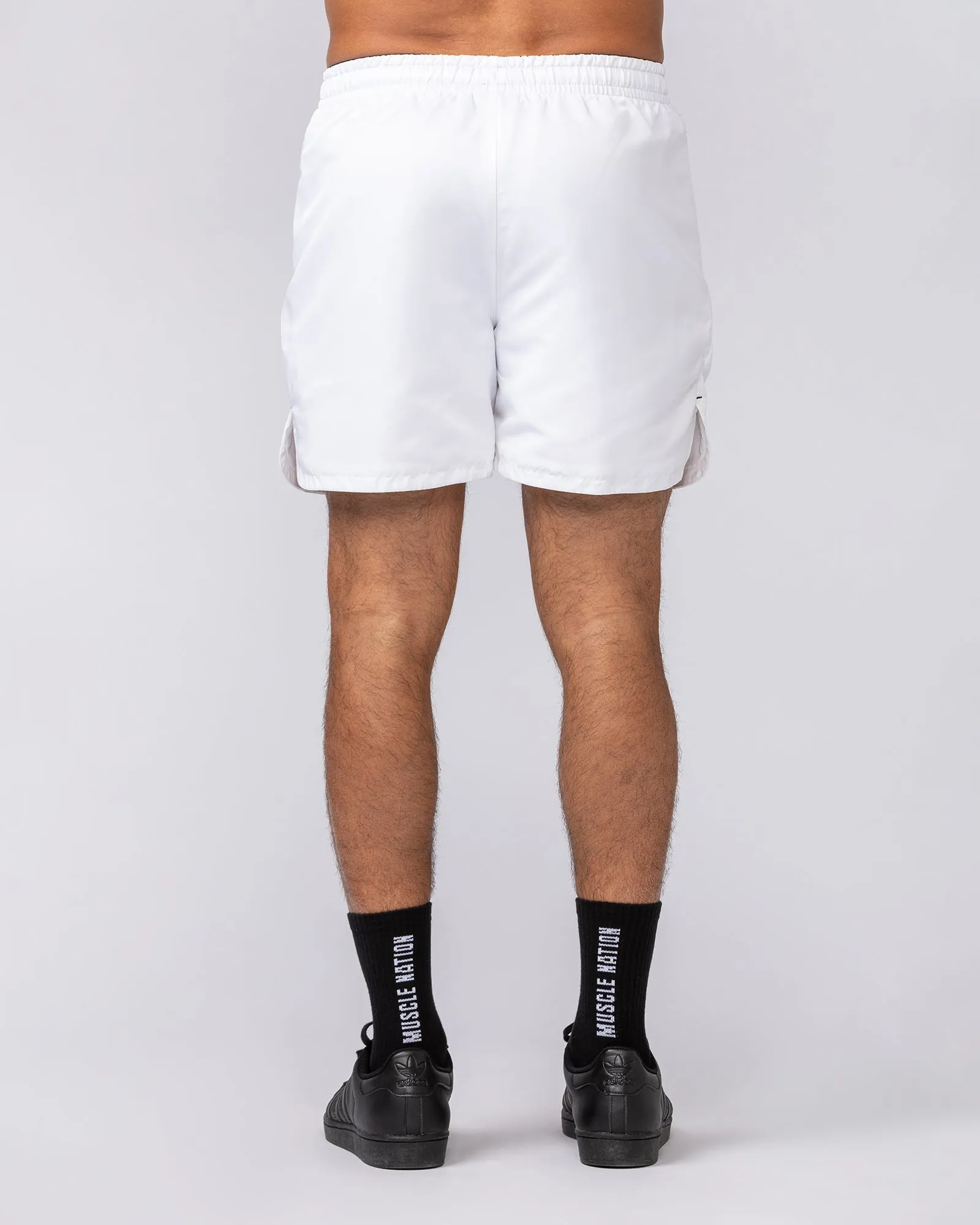Standard Shorts - White sold by Muscle Nation product image thumbnail 5