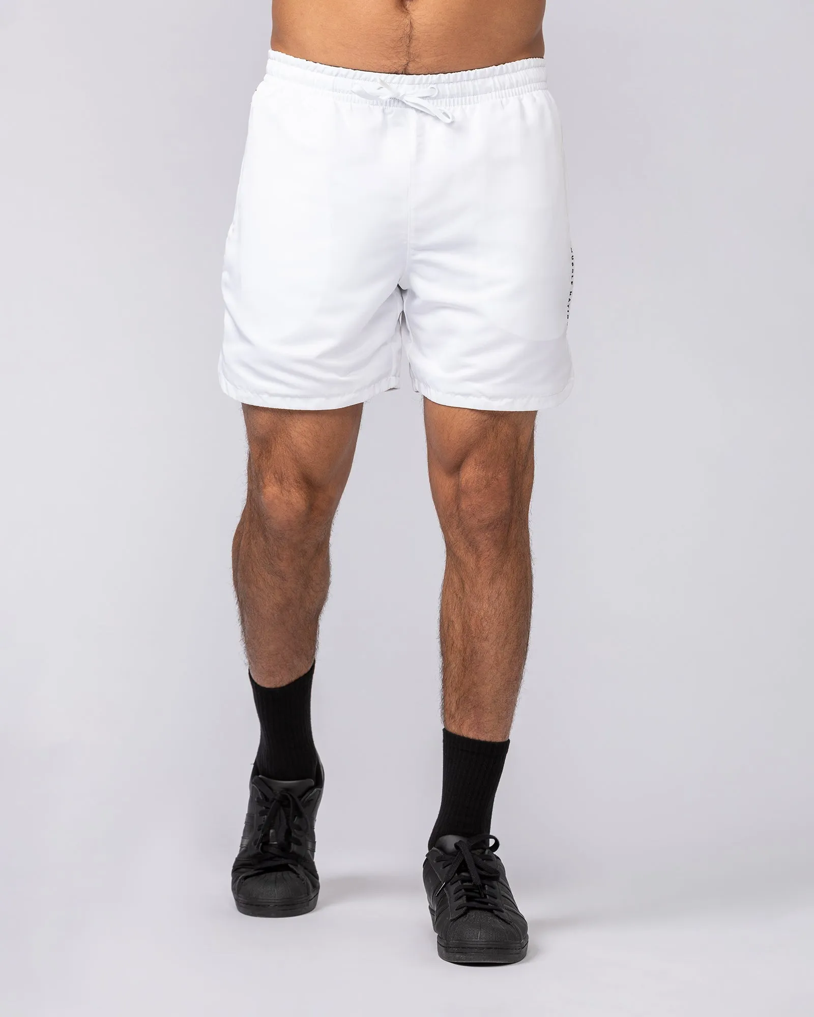 Standard Shorts - White sold by Muscle Nation product image thumbnail 2