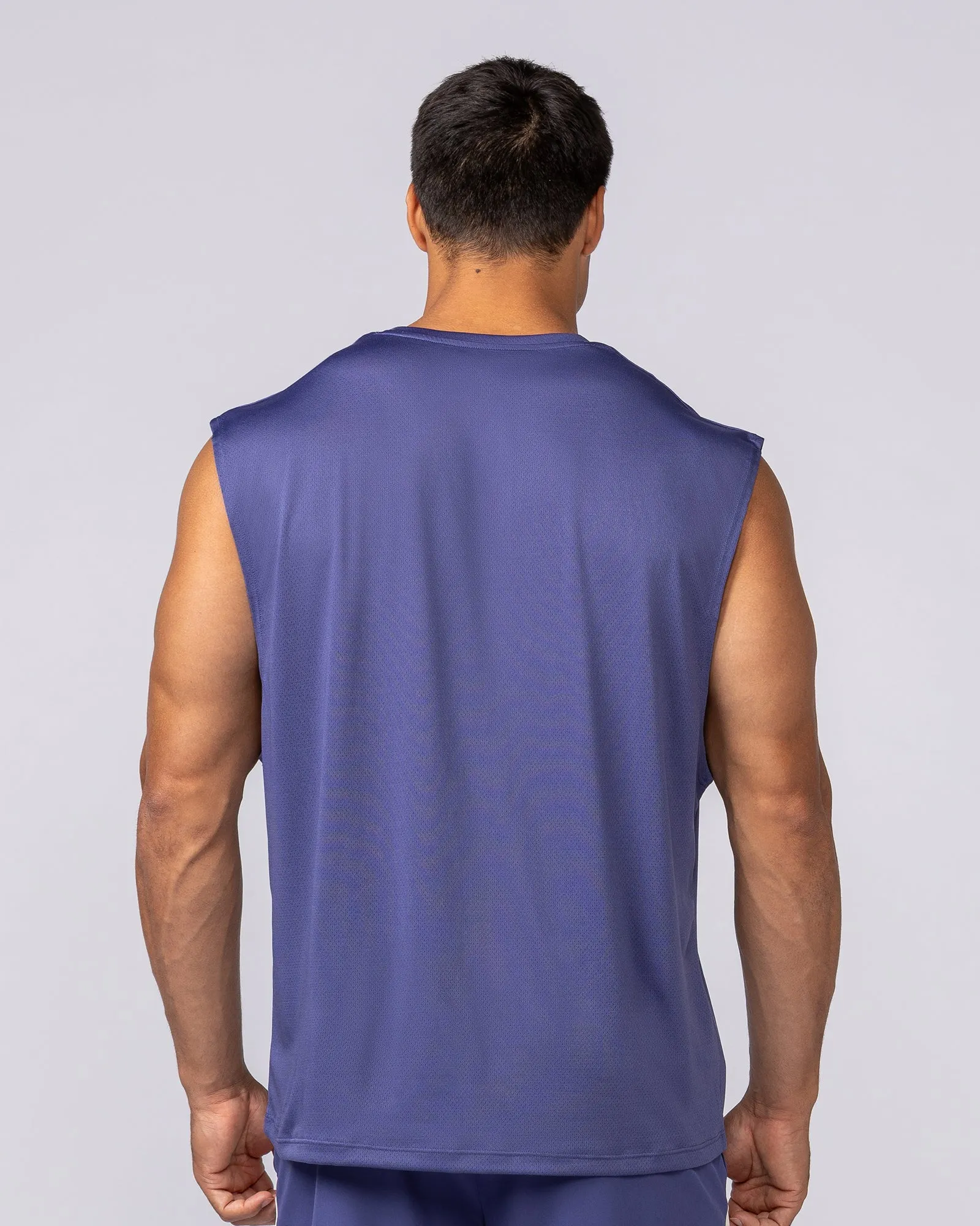 Relaxed Active Tank - Midnight sold by Muscle Nation product image thumbnail 4
