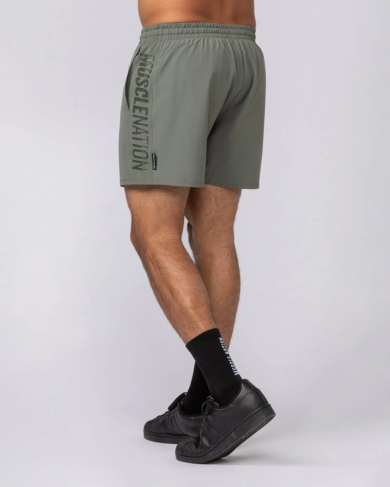 Function 4" Shorts - Ivy sold by Muscle Nation product image thumbnail 4