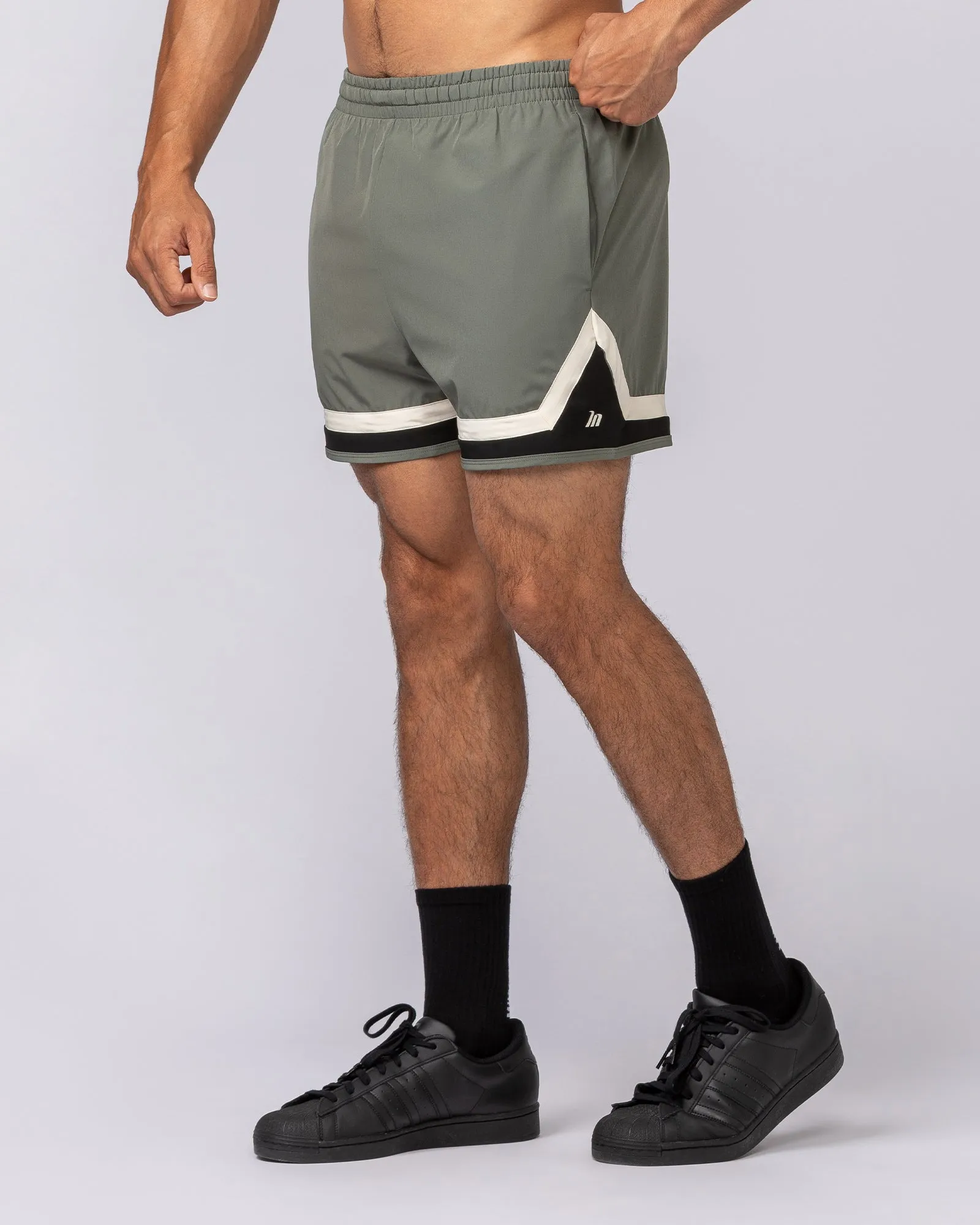 Player 4" Active Shorts - Ivy sold by Muscle Nation