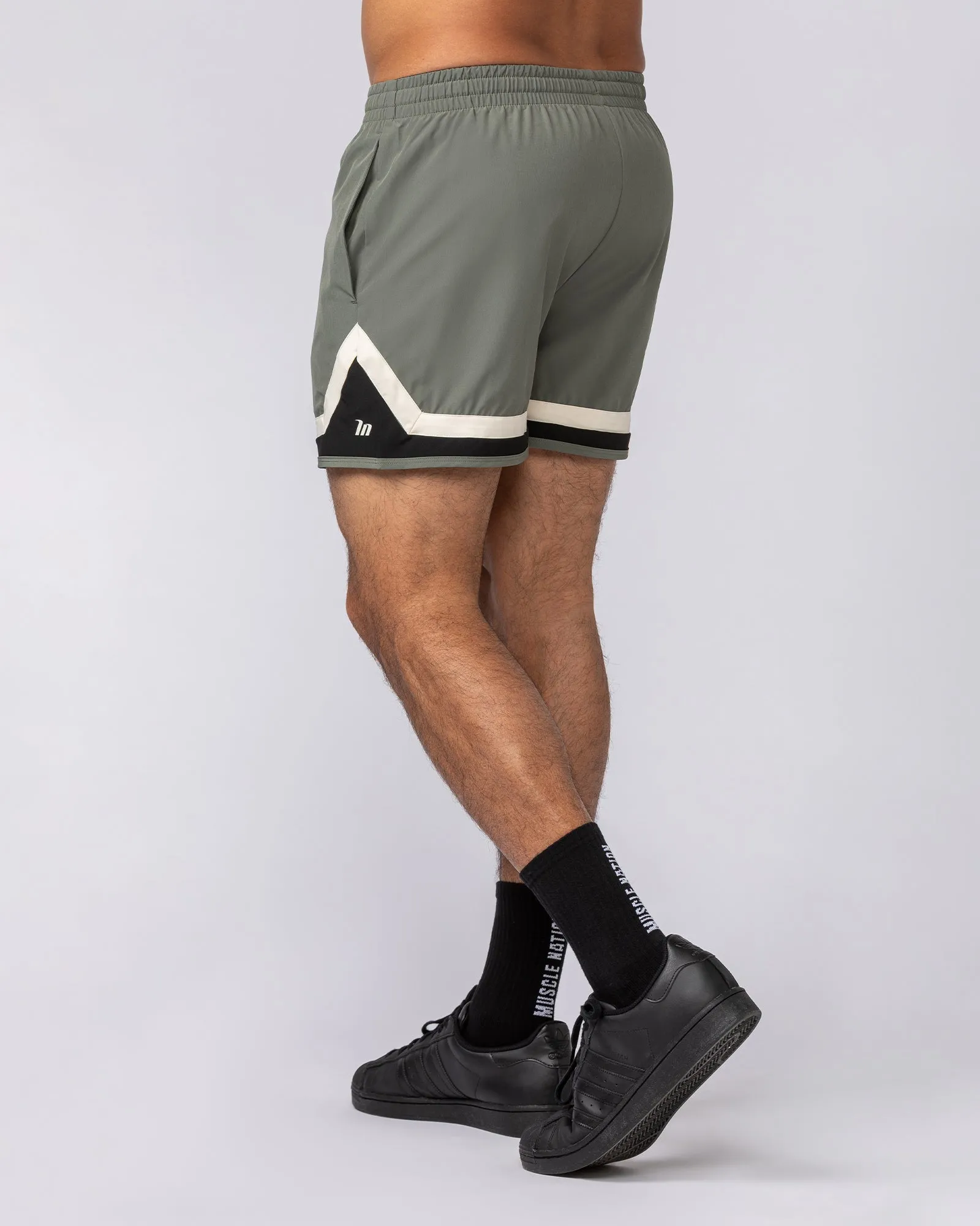 Player 4" Active Shorts - Ivy sold by Muscle Nation product image thumbnail 4