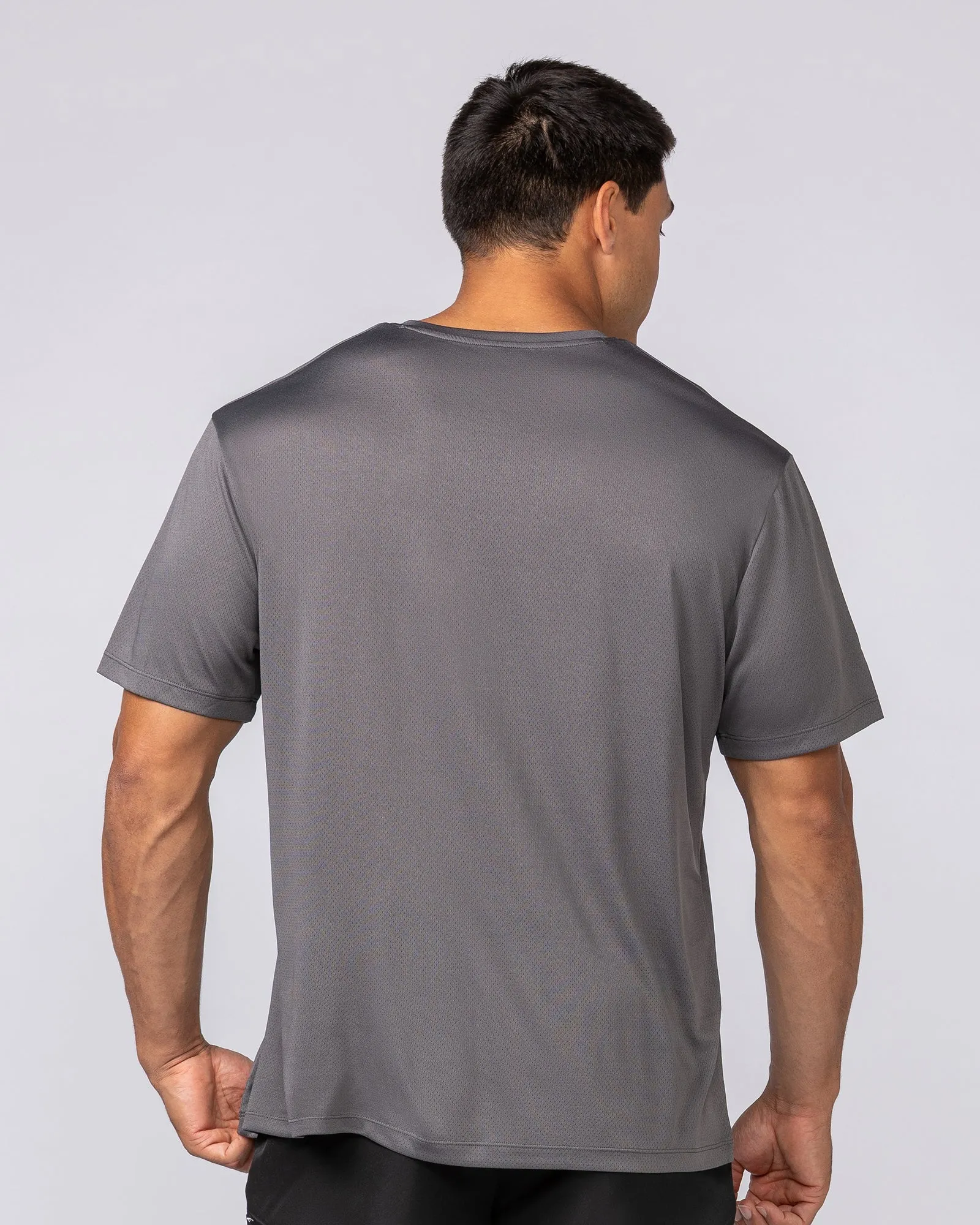 Relaxed Active Tee - Gunmetal sold by Muscle Nation product image thumbnail 4