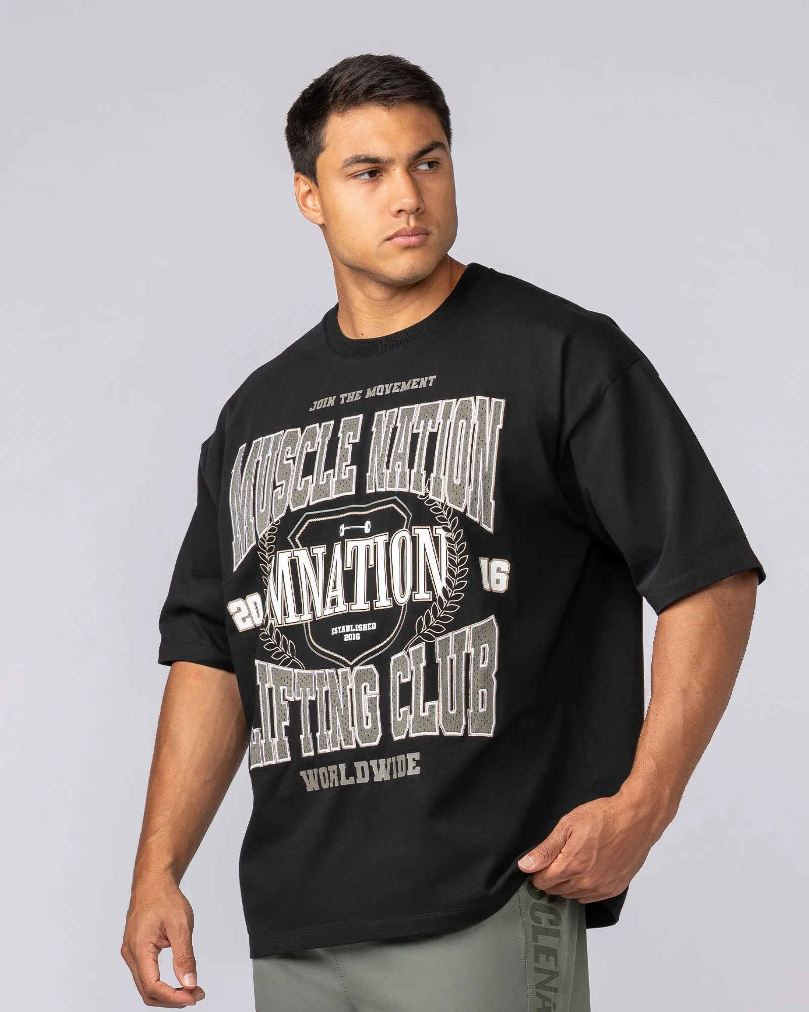 Lifting Club Pump Cover - Black sold by Muscle Nation product image thumbnail 2