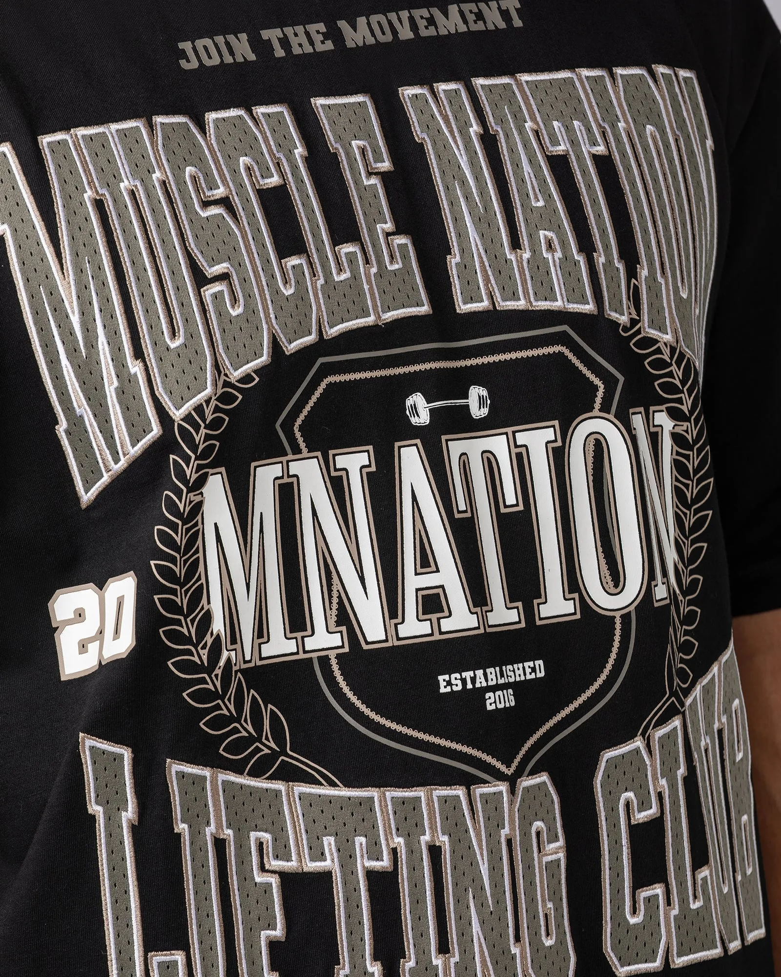 Lifting Club Pump Cover - Black sold by Muscle Nation product image thumbnail 3