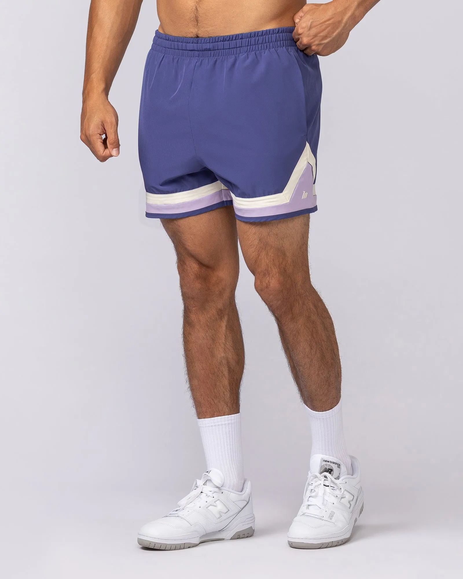 Player 4" Active Shorts - Midnight sold by Muscle Nation