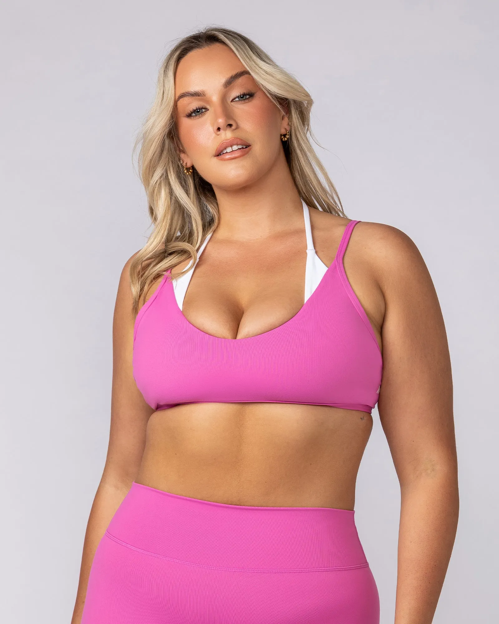 Stellar Bralette - Hibiscus sold by Muscle Nation