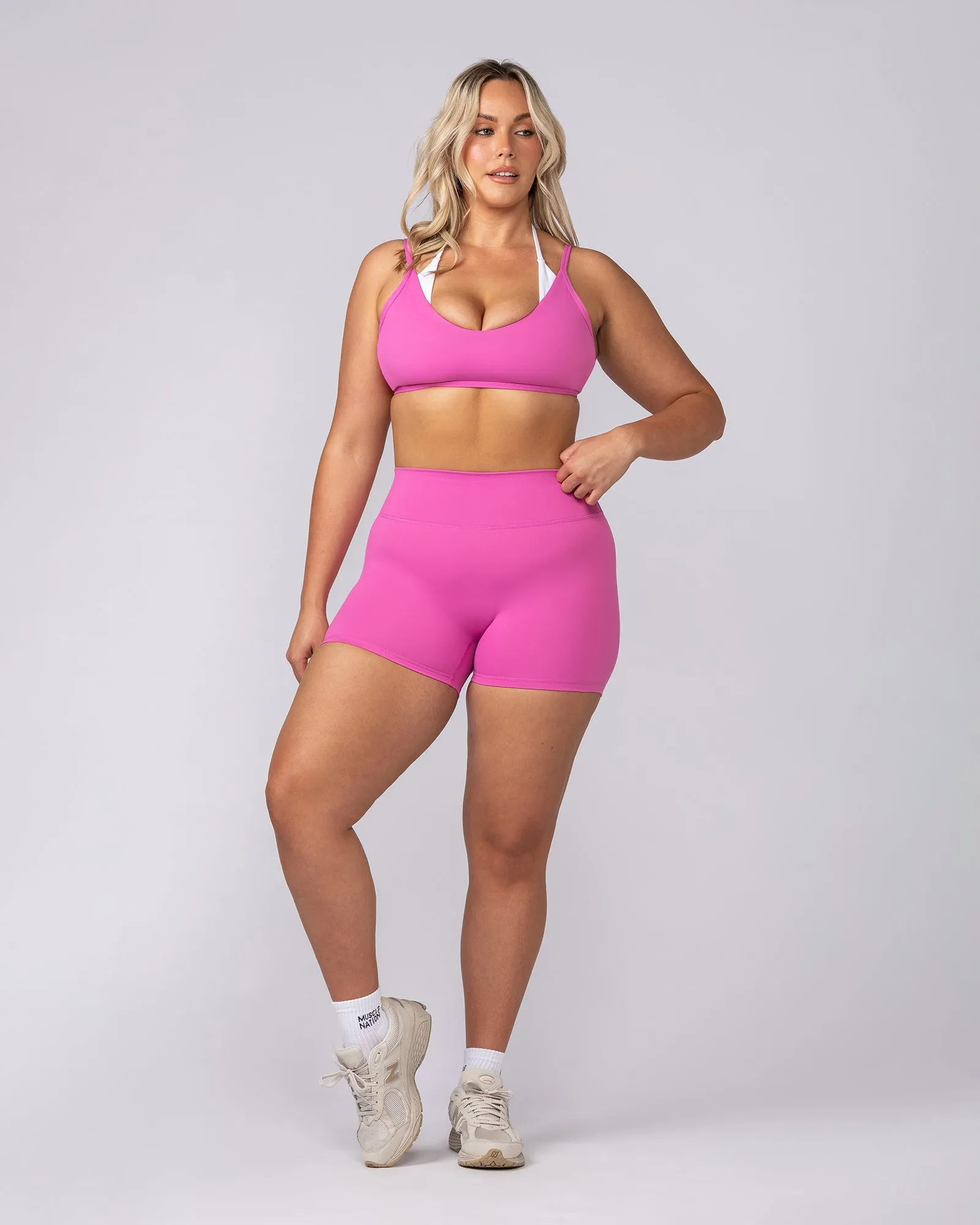 Stellar Bralette - Hibiscus sold by Muscle Nation product image thumbnail 5