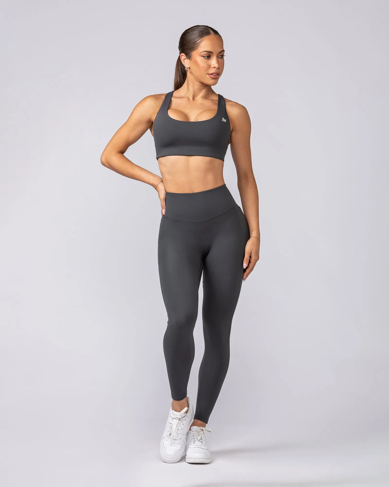 Endurance Bra - Granite sold by Muscle Nation product image thumbnail 5