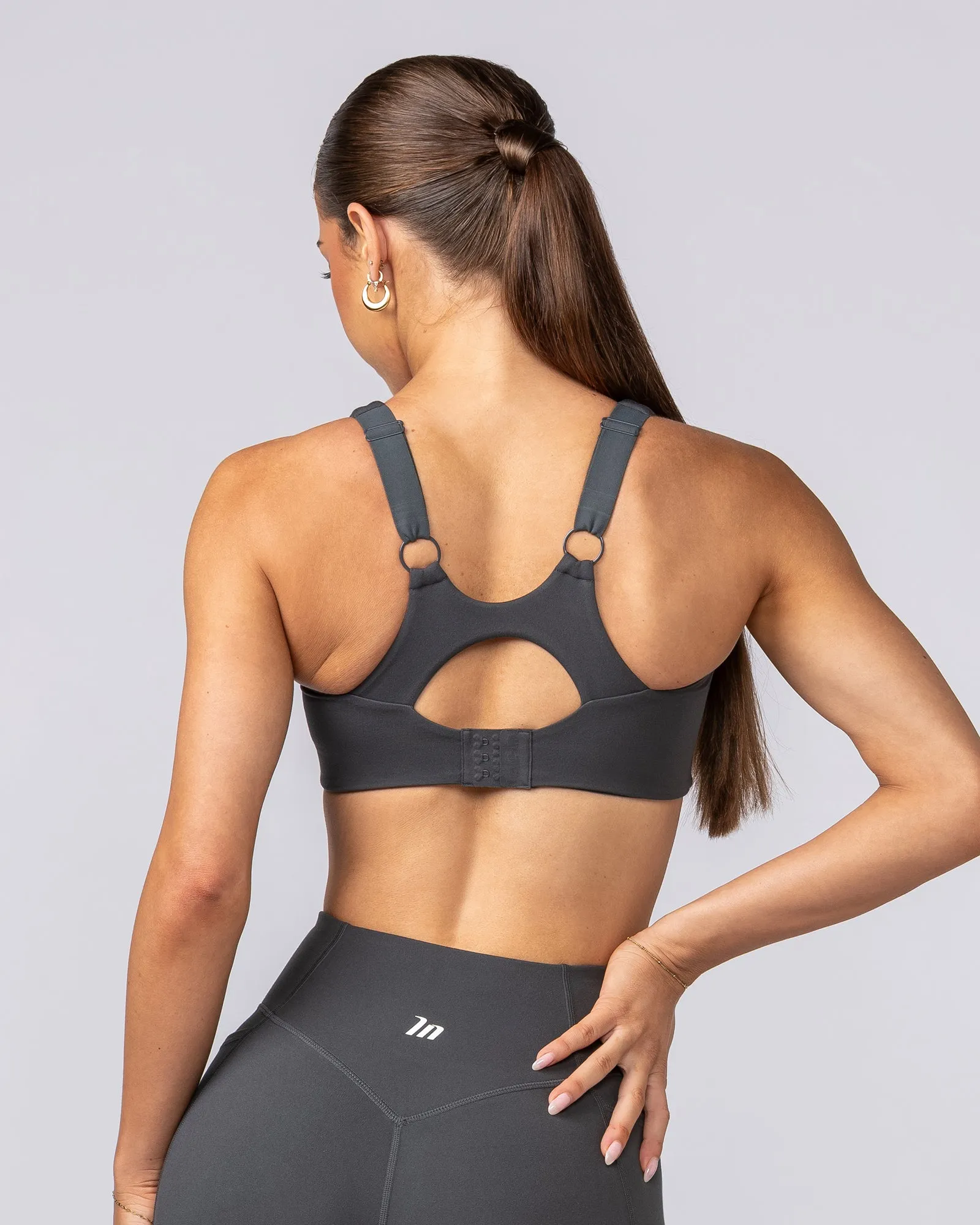 Endurance Bra - Granite sold by Muscle Nation product image thumbnail 4