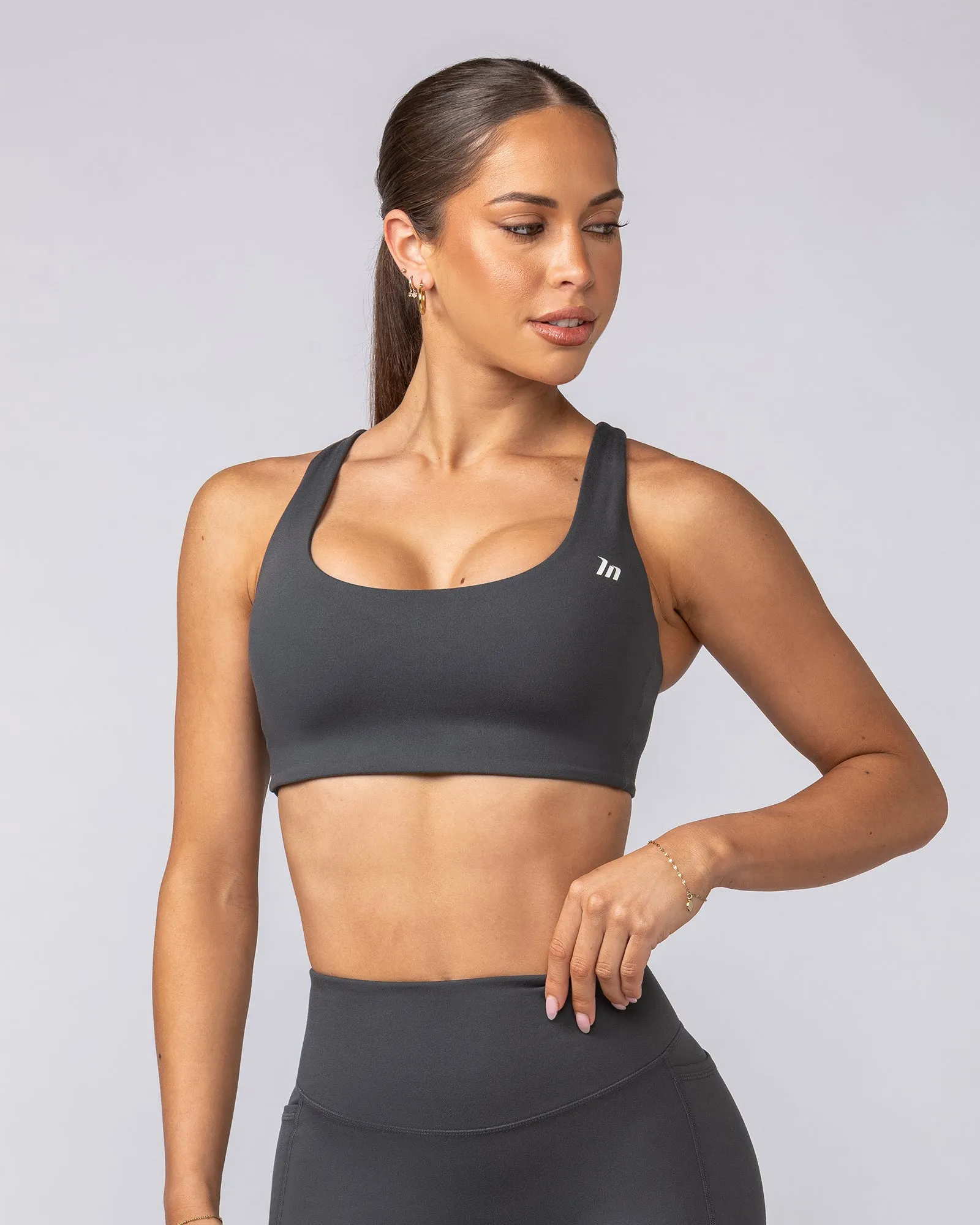 Endurance Bra - Granite sold by Muscle Nation