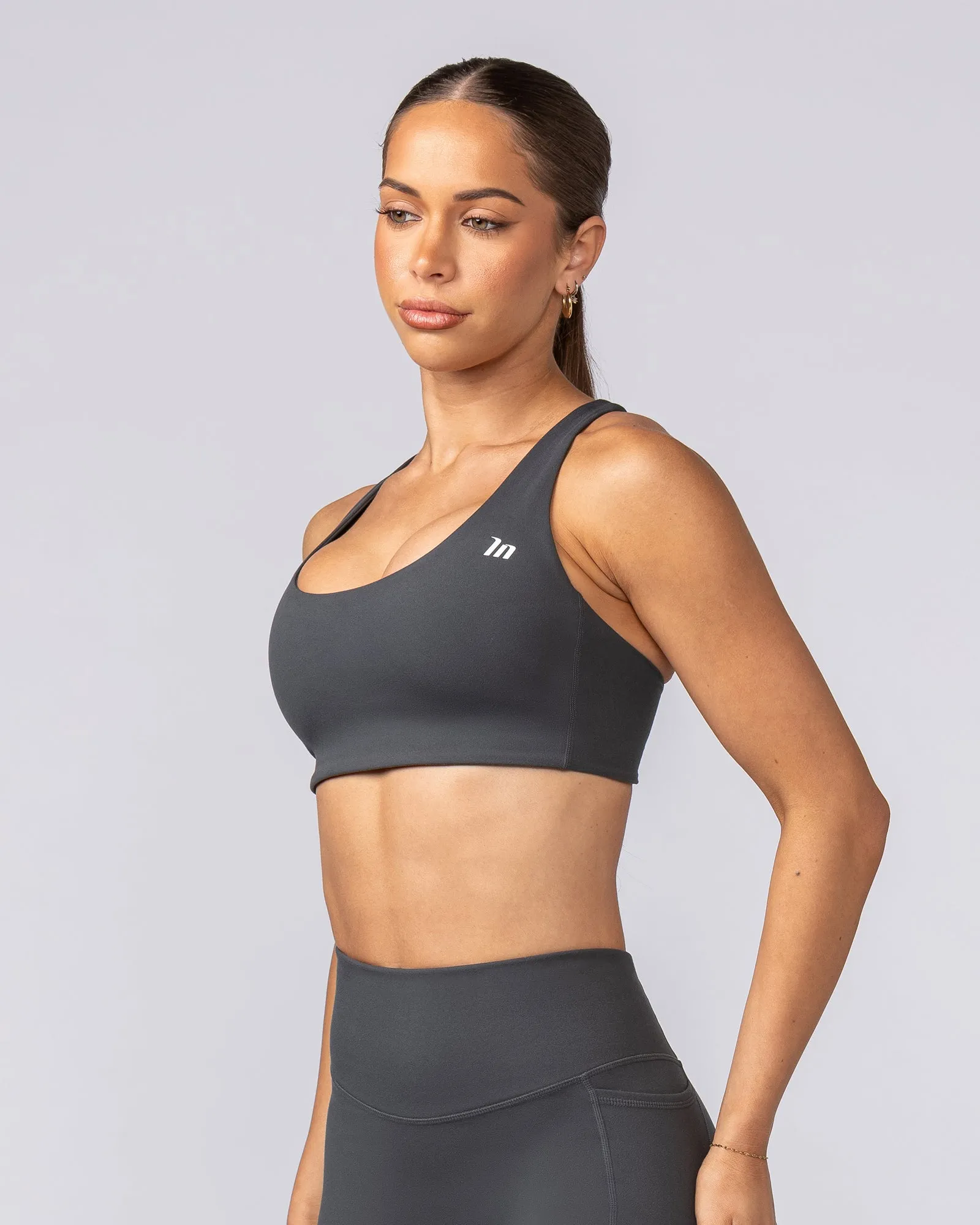Endurance Bra - Granite sold by Muscle Nation product image thumbnail 2