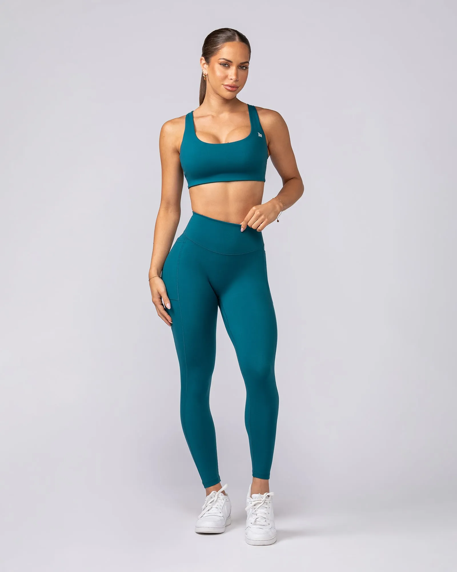 Endurance Bra - Deep Teal sold by Muscle Nation product image thumbnail 5