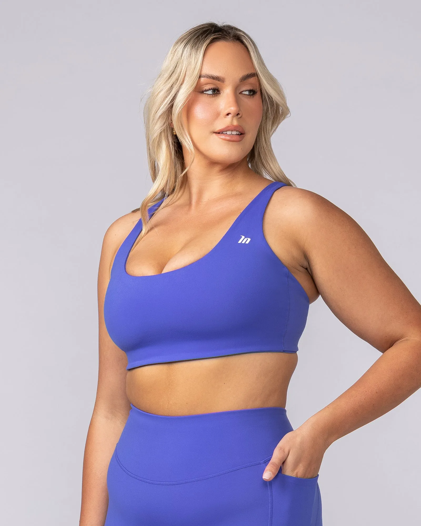 Endurance Bra - Baja Blue sold by Muscle Nation product image thumbnail 2
