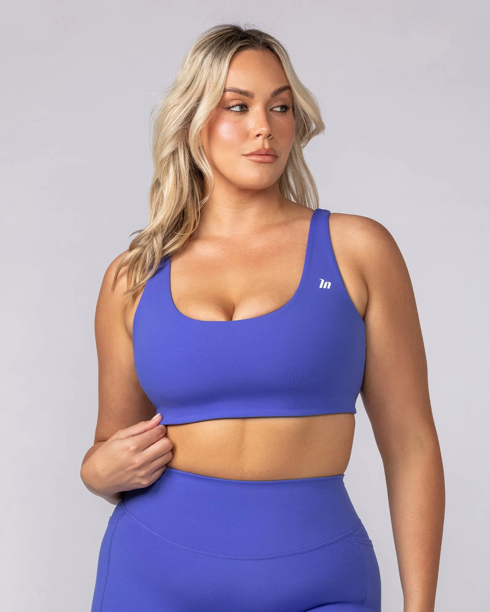 Endurance Bra - Baja Blue sold by Muscle Nation