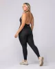 Define Ankle Length One Piece - Black sold by Muscle Nation