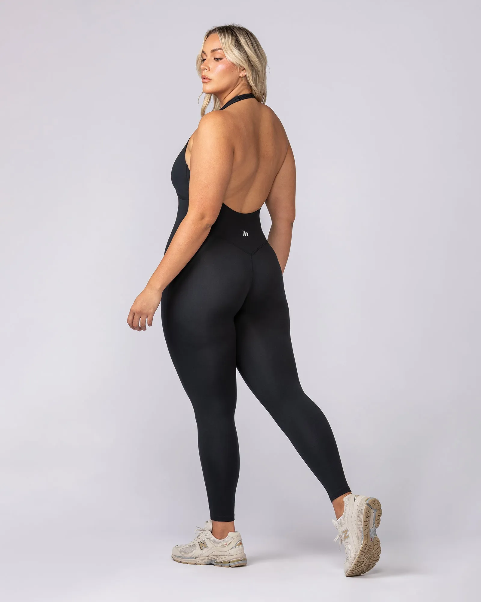 Define Ankle Length One Piece - Black sold by Muscle Nation product image thumbnail 5