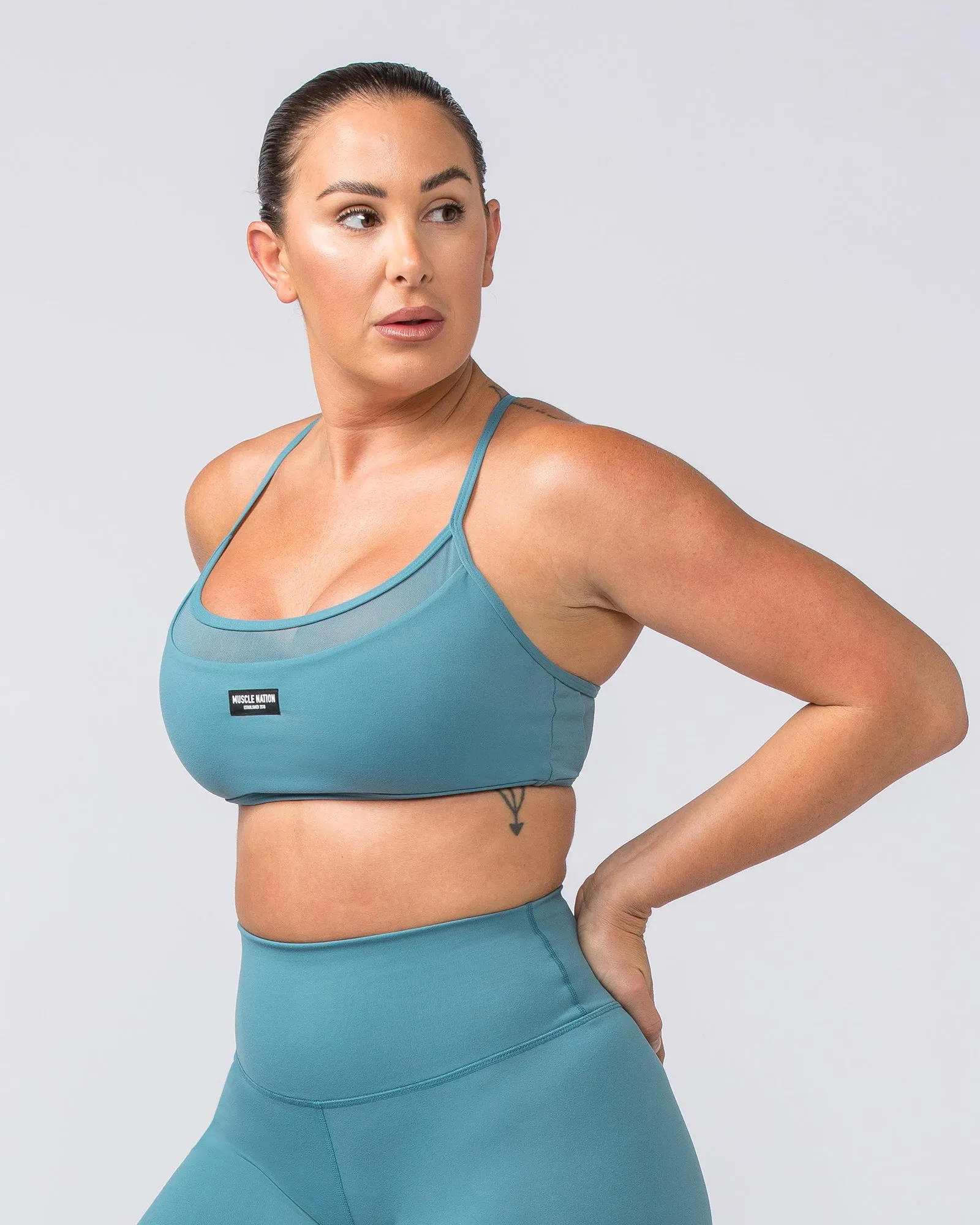 Rapture Bra - Harbour sold by Muscle Nation product image thumbnail 3