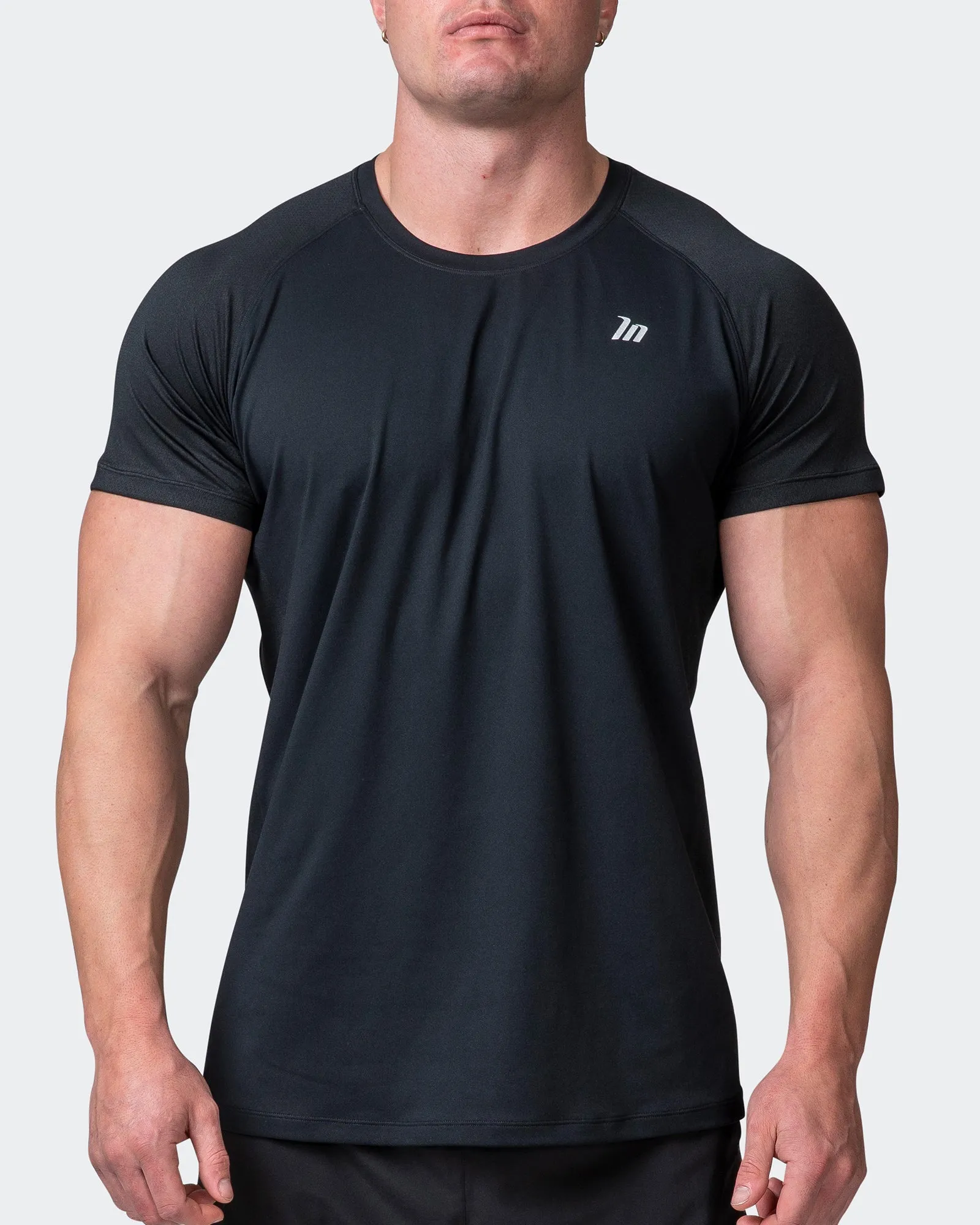 Classic Ventilation Tee - Black sold by Muscle Nation product image thumbnail 2