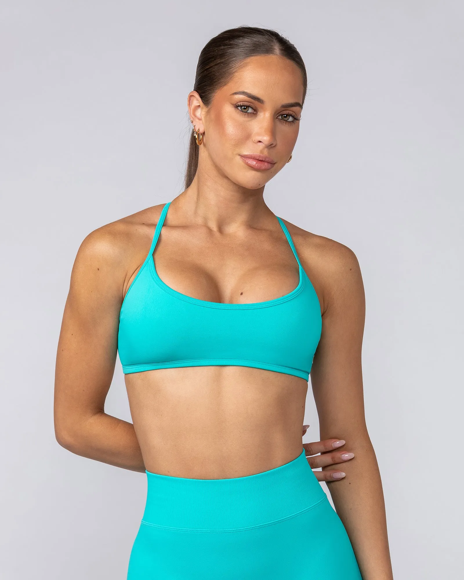 Sculpt Seamless Bralette - Cyan sold by Muscle Nation