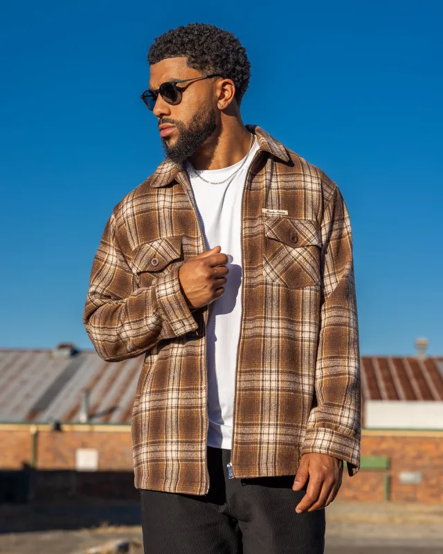 Oversized Shacket - Plaid sold by Muscle Nation