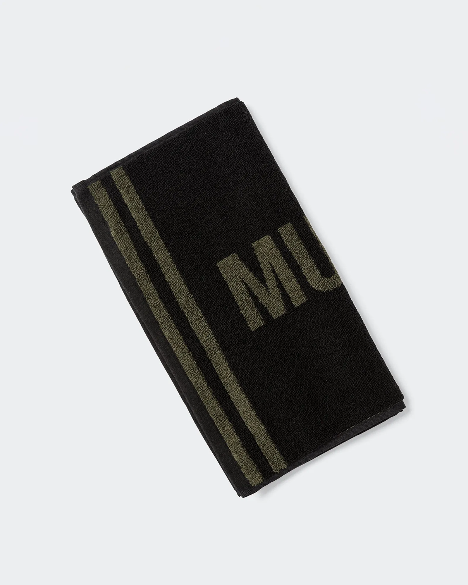 Sweat Towel - Black/Dark Khaki sold by Muscle Nation product image thumbnail 2