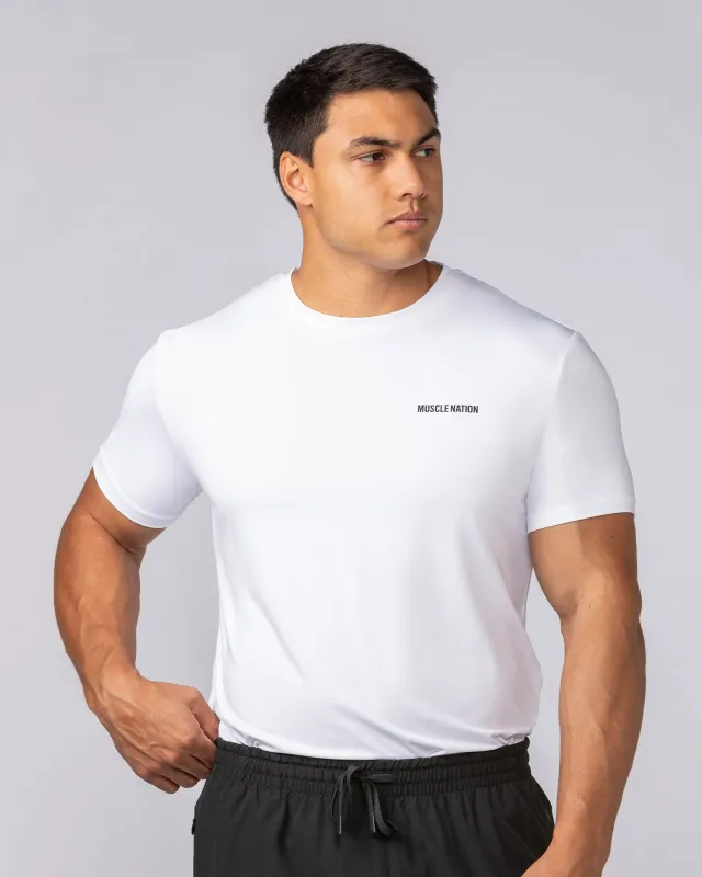 Climaflex Active Tee - White sold by Muscle Nation