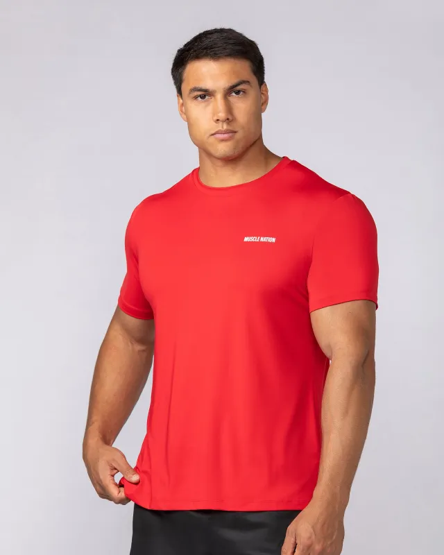 Climaflex Active Tee - Red sold by Muscle Nation
