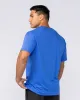 Aero Active Tee - Power Blue sold by Muscle Nation
