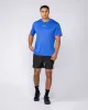Aero Active Tee - Power Blue sold by Muscle Nation