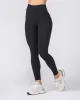 Aura Peachy Invisible Scrunch Ankle Leggings - Black sold by Muscle Nation