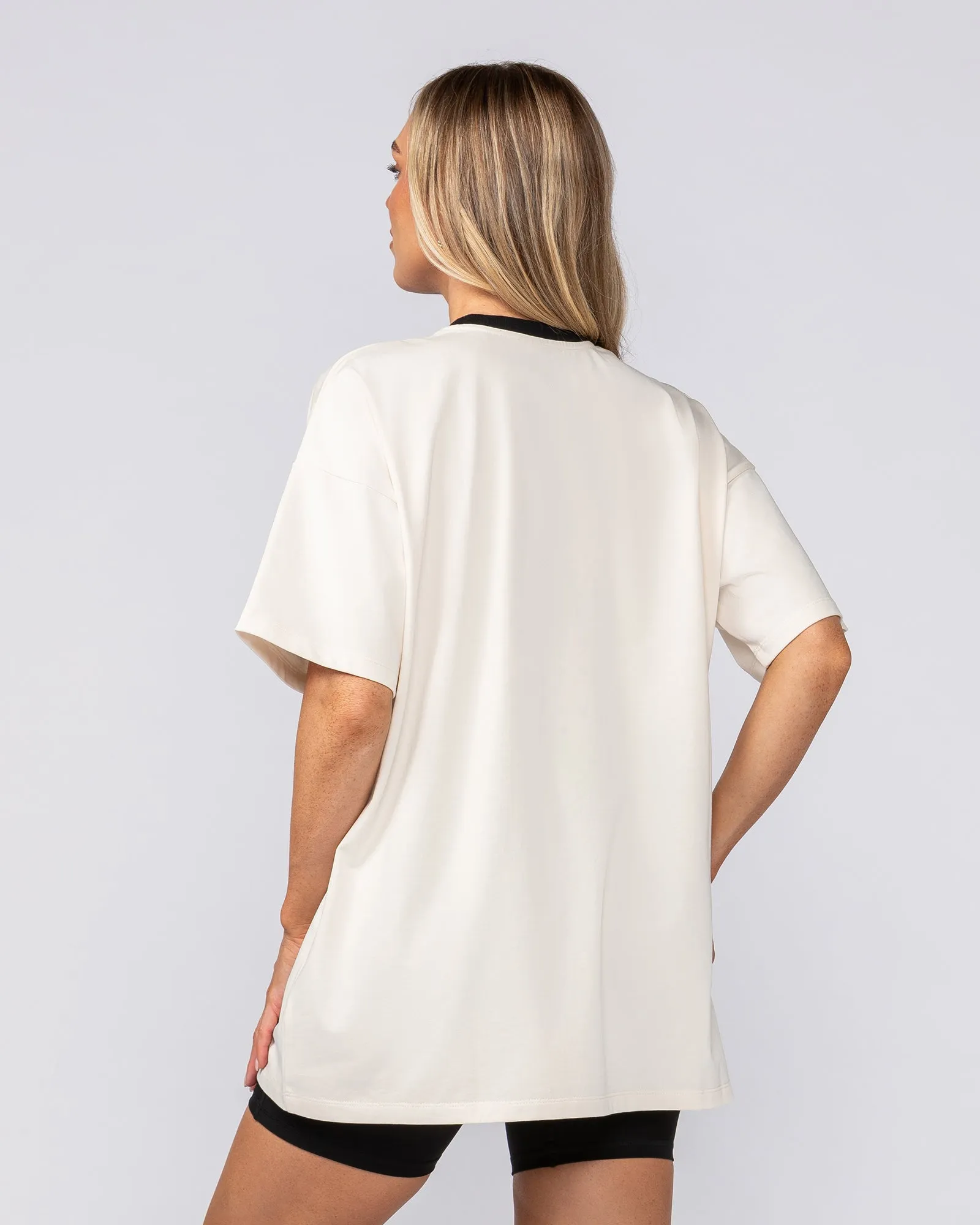 Numero Oversized Tee - Travertine sold by Muscle Nation product image thumbnail 4