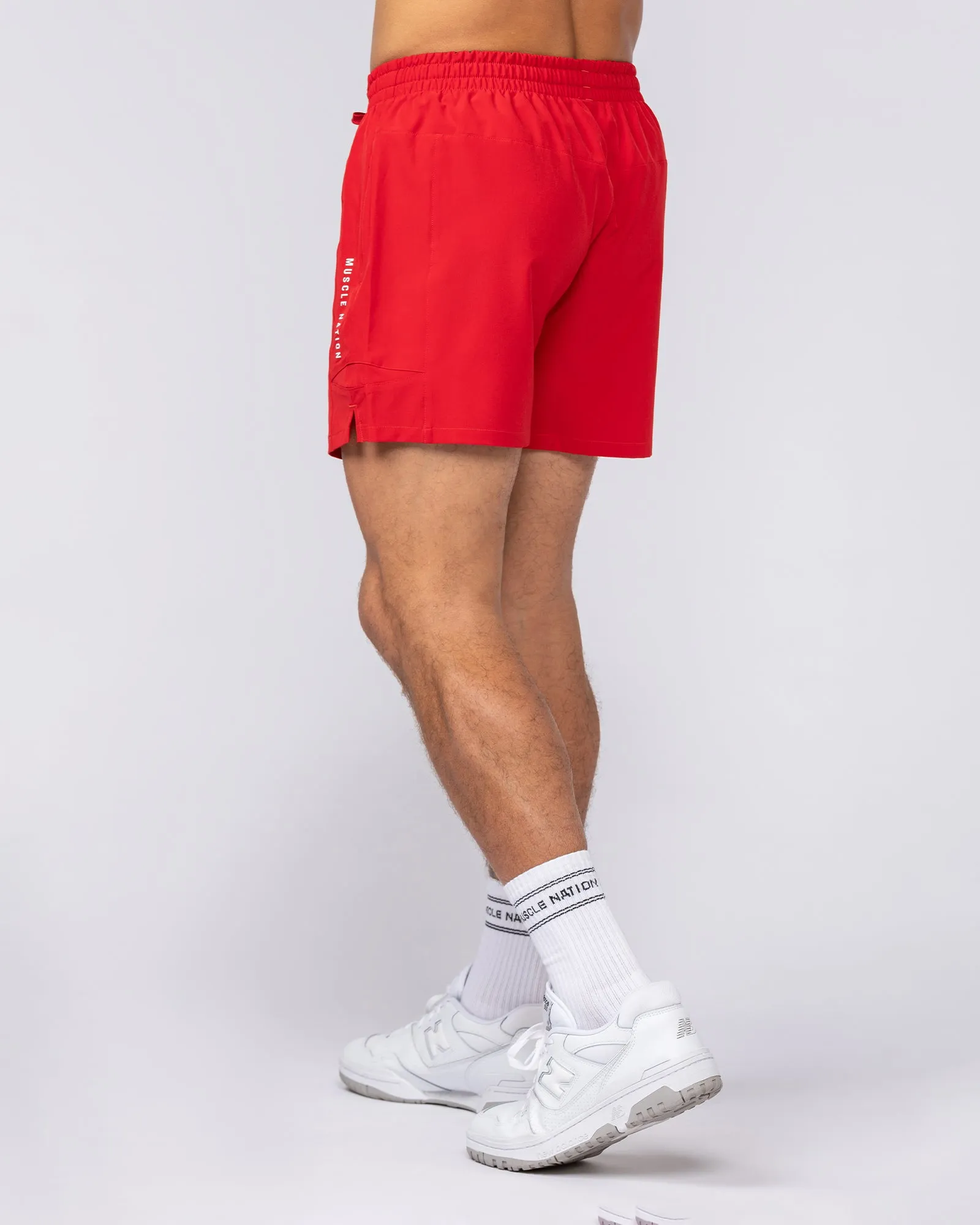 Streamline Training 3" Shorts - Urban Red sold by Muscle Nation product image thumbnail 5