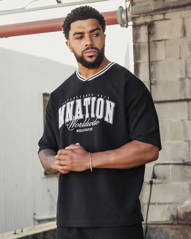 Everyday Jersey - Black sold by Muscle Nation